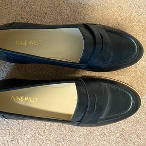 Nine West  Alfie Leather Penny Loafer  Women's7.5